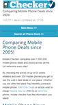 Mobile Screenshot of mobilechecker.co.uk