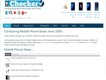 Tablet Screenshot of mobilechecker.co.uk